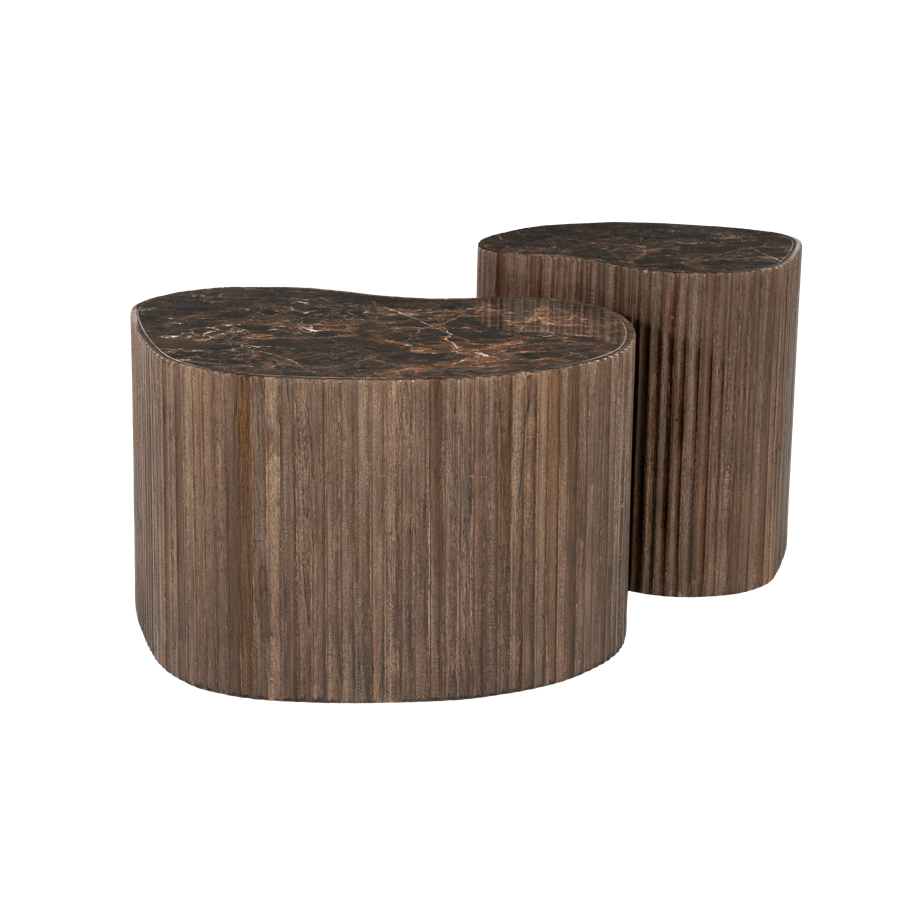 Salontafel Nice bruin teakhout