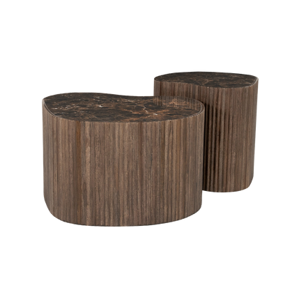 Salontafel Nice bruin teakhout