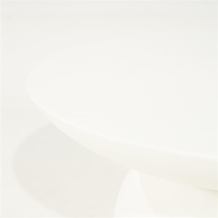 Salontafel Canto beige metaal klein, detail van het materiaal
