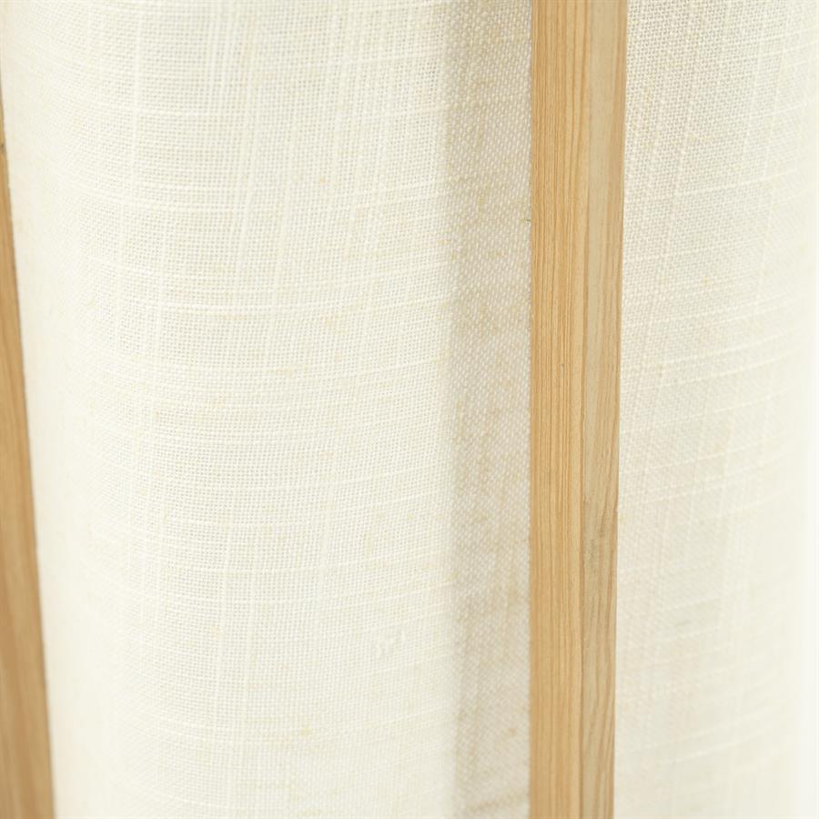 Hanglamp Aterlier naturel metaal klein, detail van het materiaal
