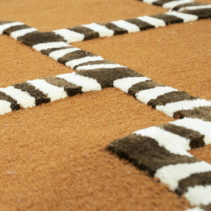 Vloerkleed StripeScape | Wol & Viscose