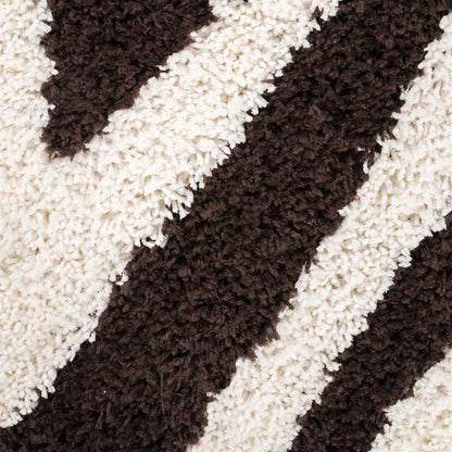 Vloerkleed Marty | Bruin Polyester & katoen — Detail
