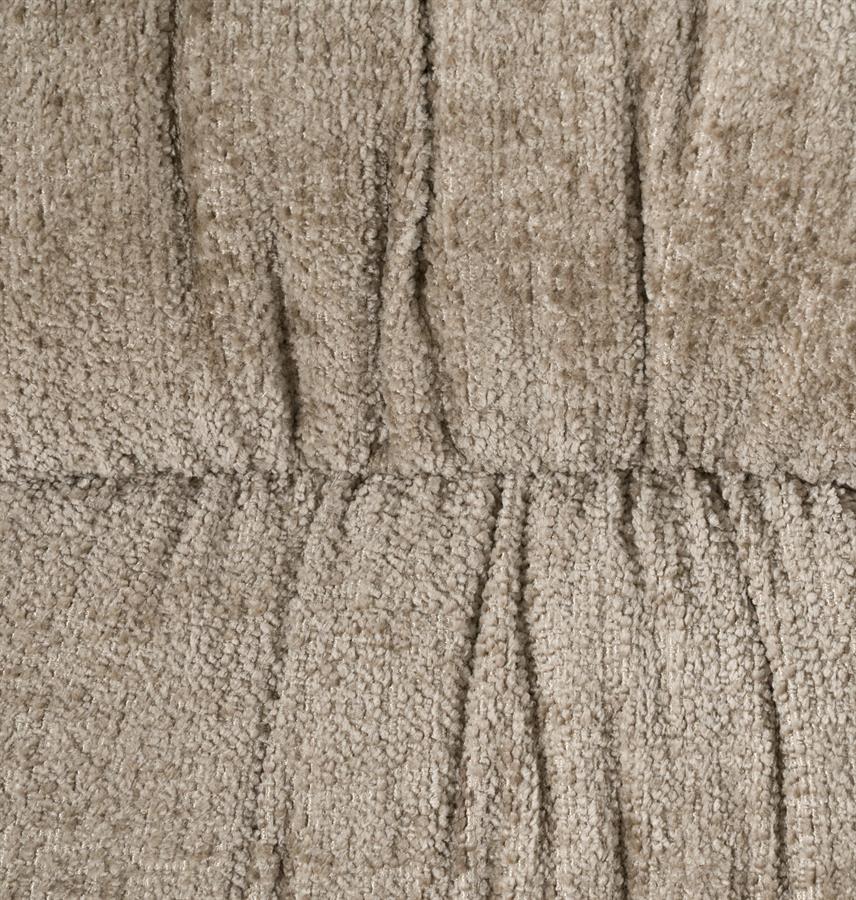 Fauteuil Cozara taupe stof