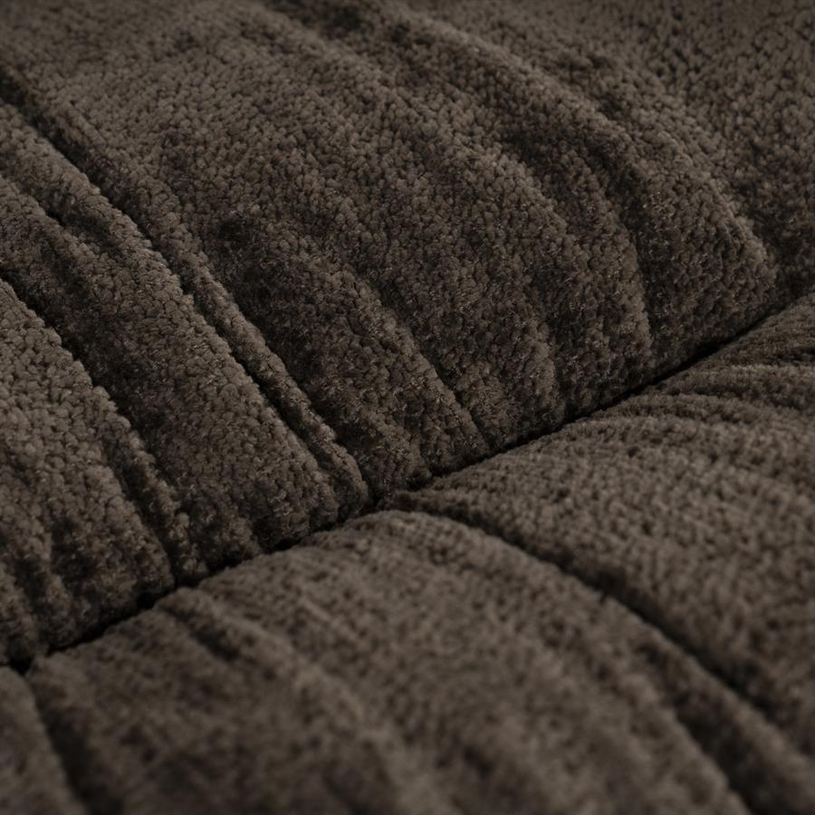 Fauteuil Cozara bruin stof