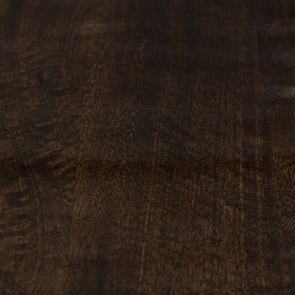 Salontafel Eclat bruin mangohout, detail van het materiaal