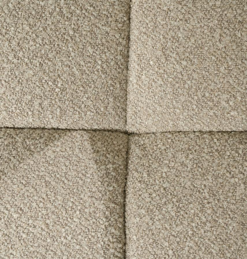 Fauteuil Knox taupe stof