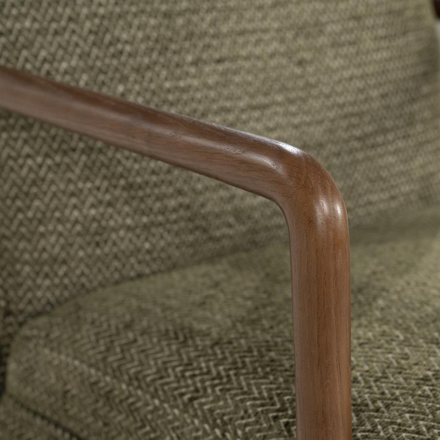 Fauteuil Sutton groen stof