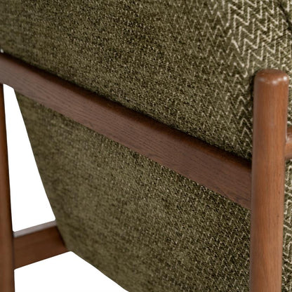 Fauteuil Sutton groen stof
