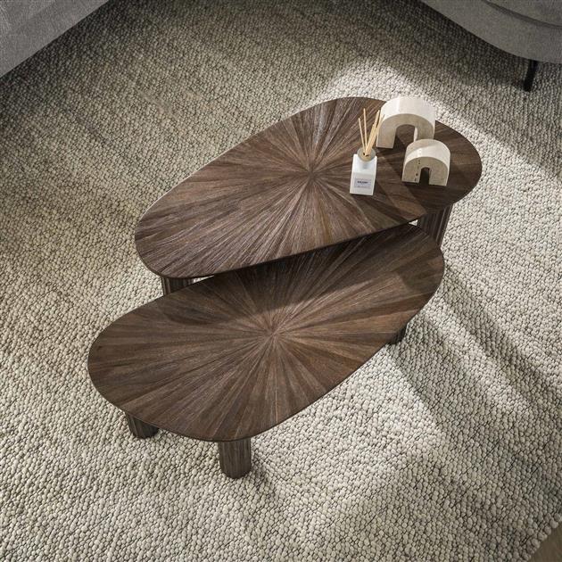 Salontafel Maya | Bruin Teakhout