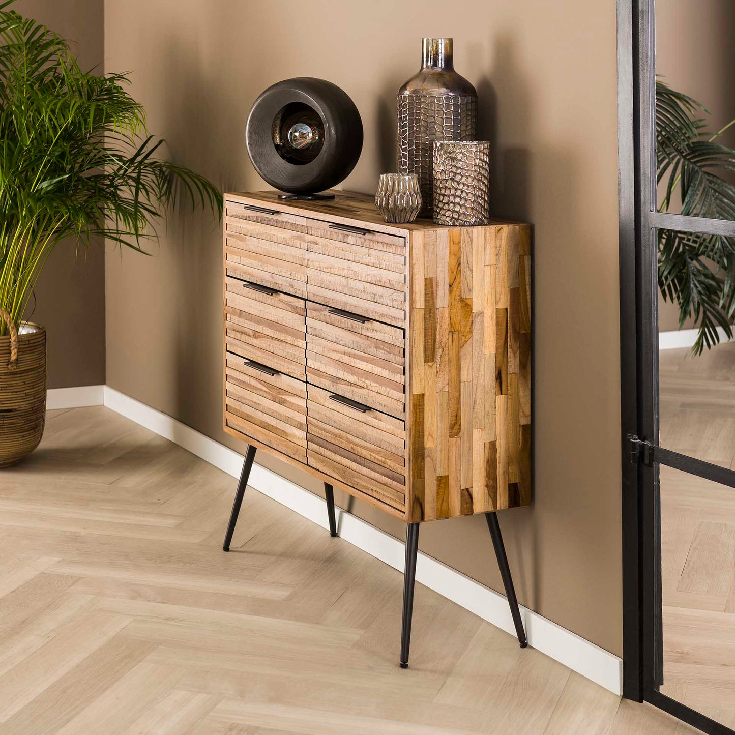 Ladekast Teca Strip | 6 Lades