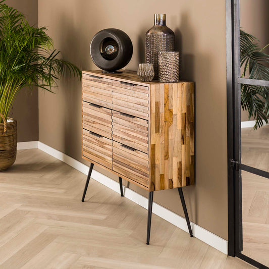 Ladekast Teca Strip | 6 Lades