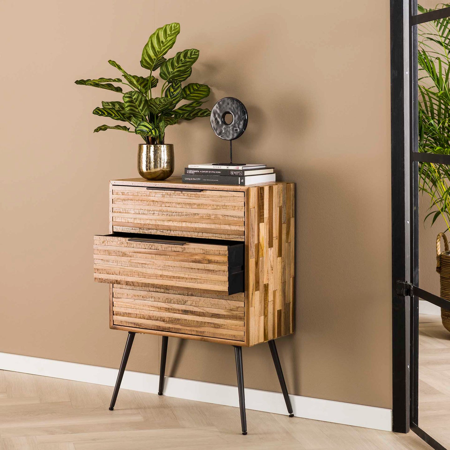 Ladekast Teca Strip | 3 Lades