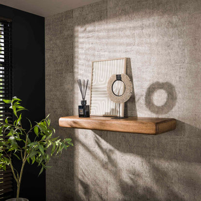 Wandplank Sleek | | Naturel Mangohout