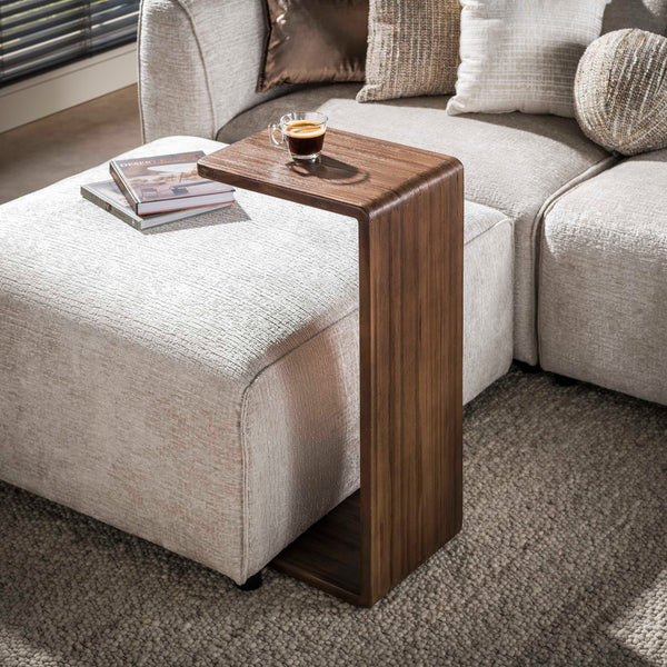 Bijzettafel Maya Teak | Espresso & Massief | Massief Teak Espresso