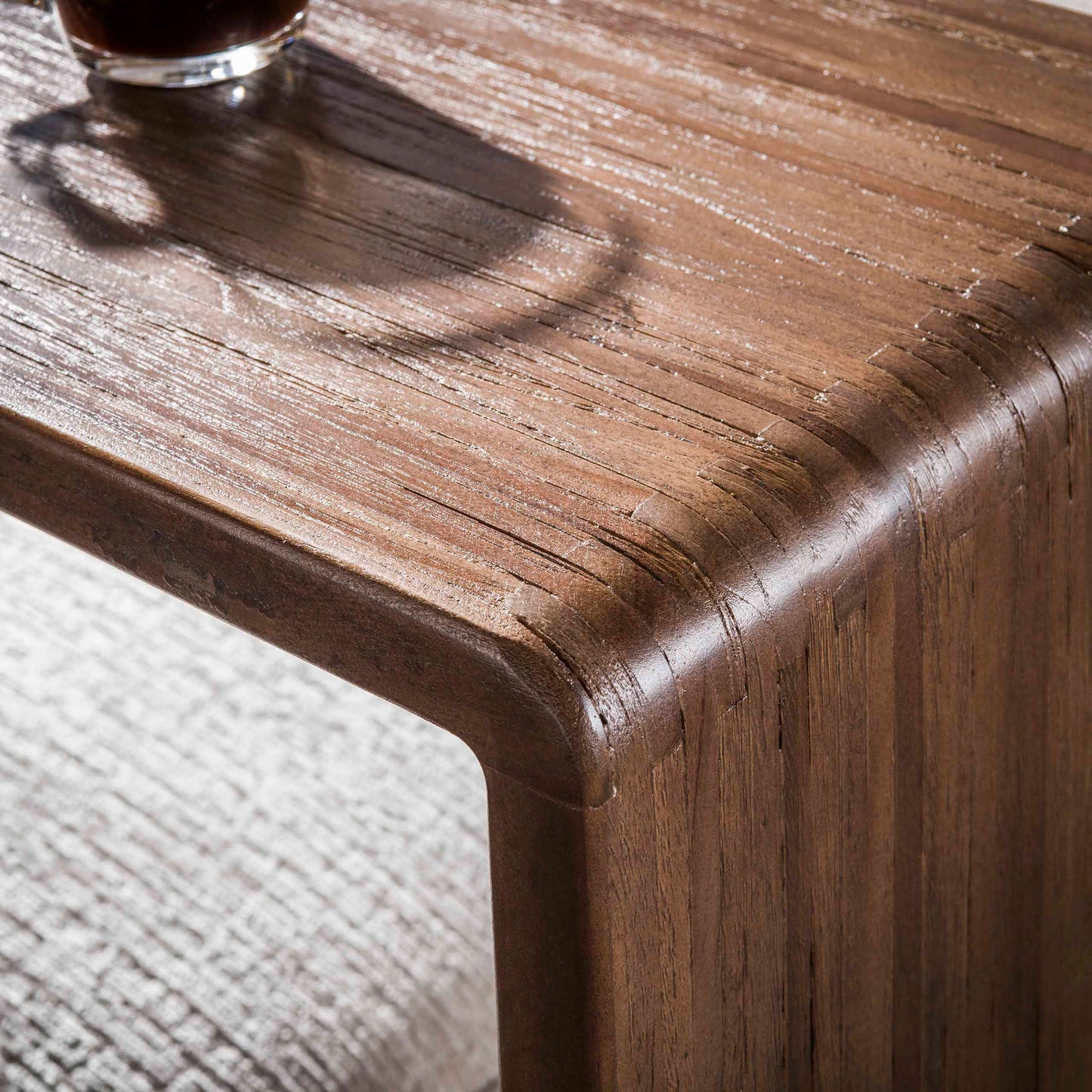 Bijzettafel Maya Teak | Espresso & Massief | Massief Teak Espresso