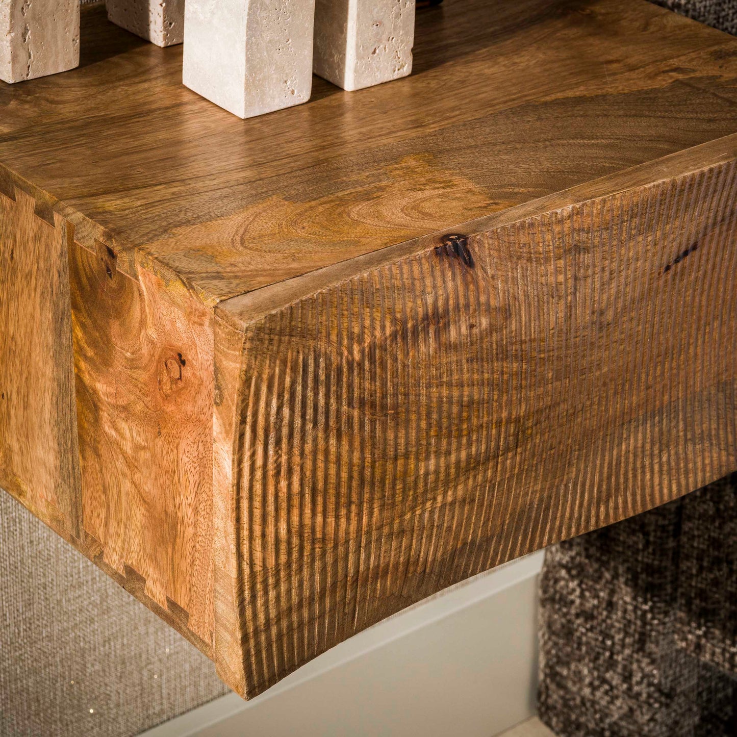 Nachtkastje Ocean | Naturel Mangohout
