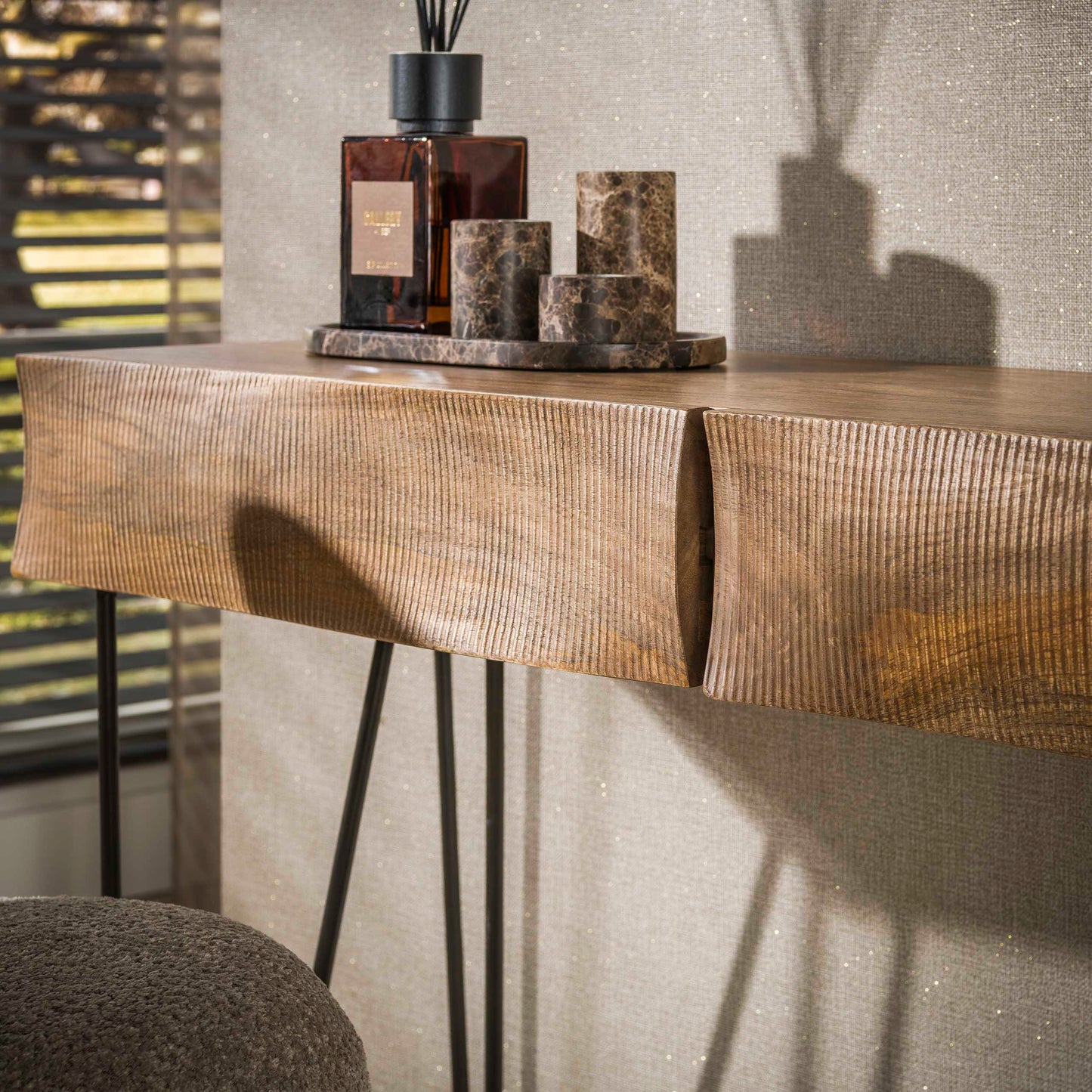 Sidetable Ocean | Mangohout Naturel