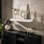 Wandplank Stone | 100 cm | Grijs Marmer