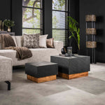 Salontafel Blox Slate | Zwart Leisteen