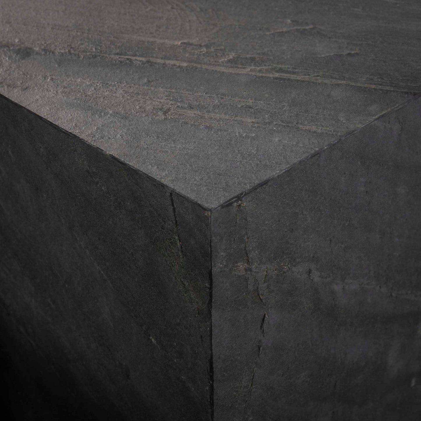 Salontafel Blox Slate | Zwart Leisteen