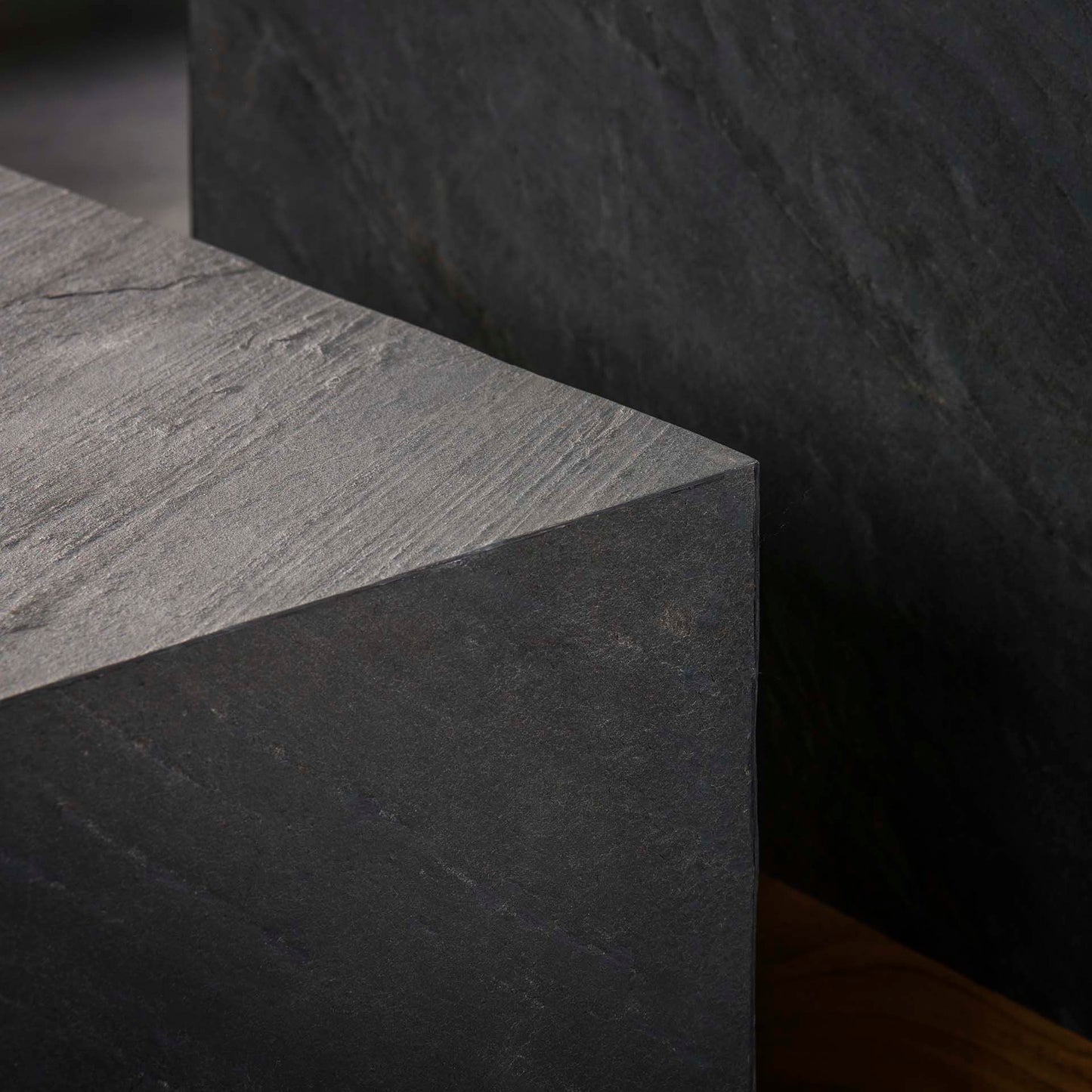 Salontafel Blox Slate | Zwart Leisteen
