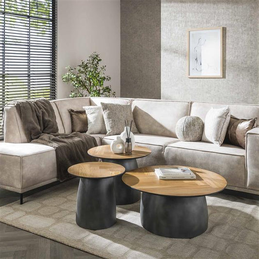 Salontafel Saint | Teakhout Fineer Naturel