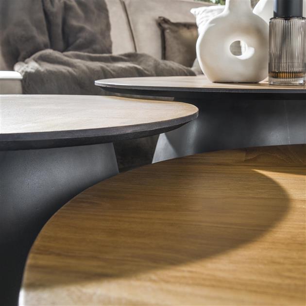 Salontafel Saint | Teakhout Fineer Naturel