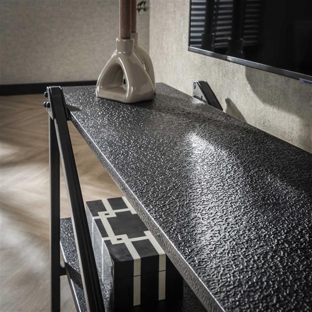 Tv-meubel Piega | Metaal Grijs