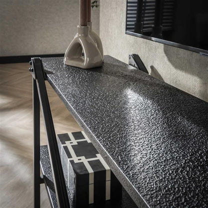 Tv-meubel Piega | Metaal Grijs