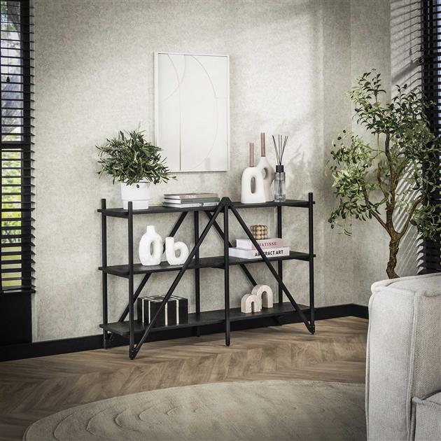 Vakkenkast Piega | Metaal Grijs