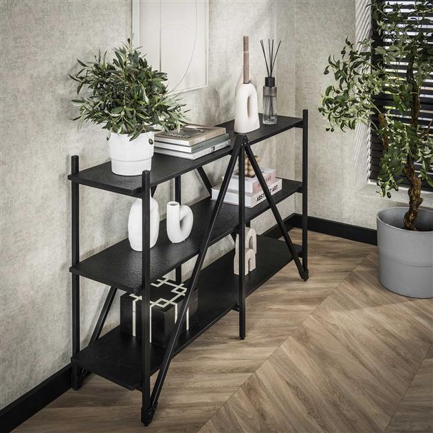 Vakkenkast Piega | Metaal Grijs