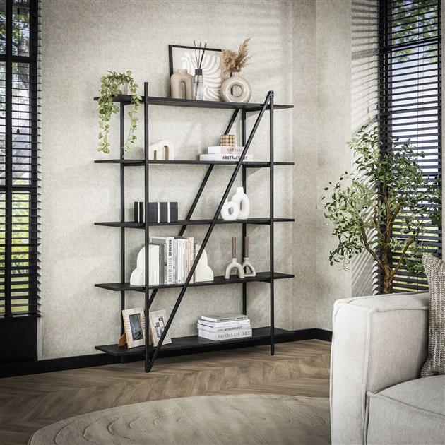 Vakkenkast Piega | Metaal Grijs