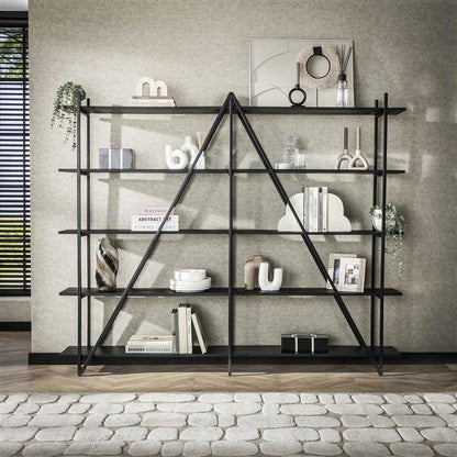 Vakkenkast Piega | Metaal Grijs