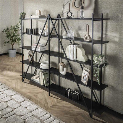 Vakkenkast Piega | Metaal Grijs