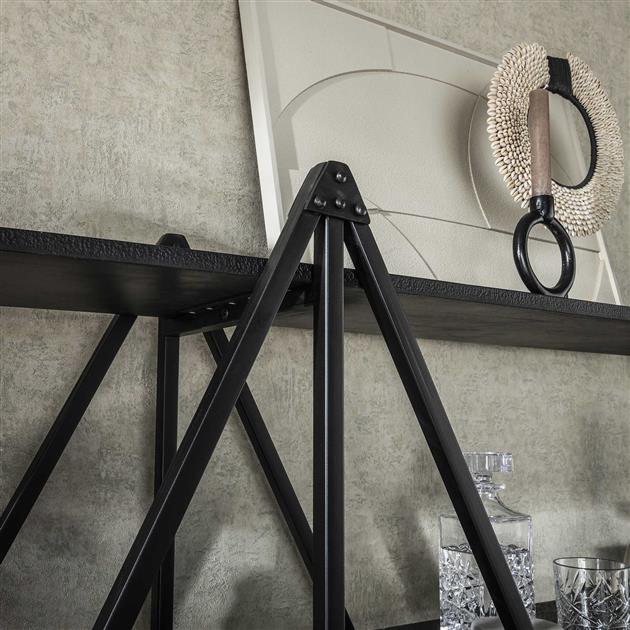 Vakkenkast Piega | Metaal Grijs