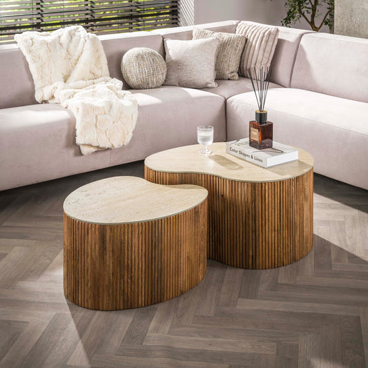 Salontafel Ferro | Mangohout Naturel