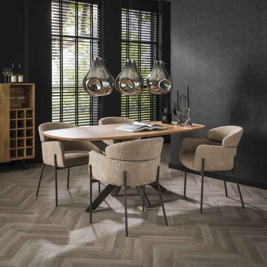 Eettafel Arhus | Naturel Acaciahout