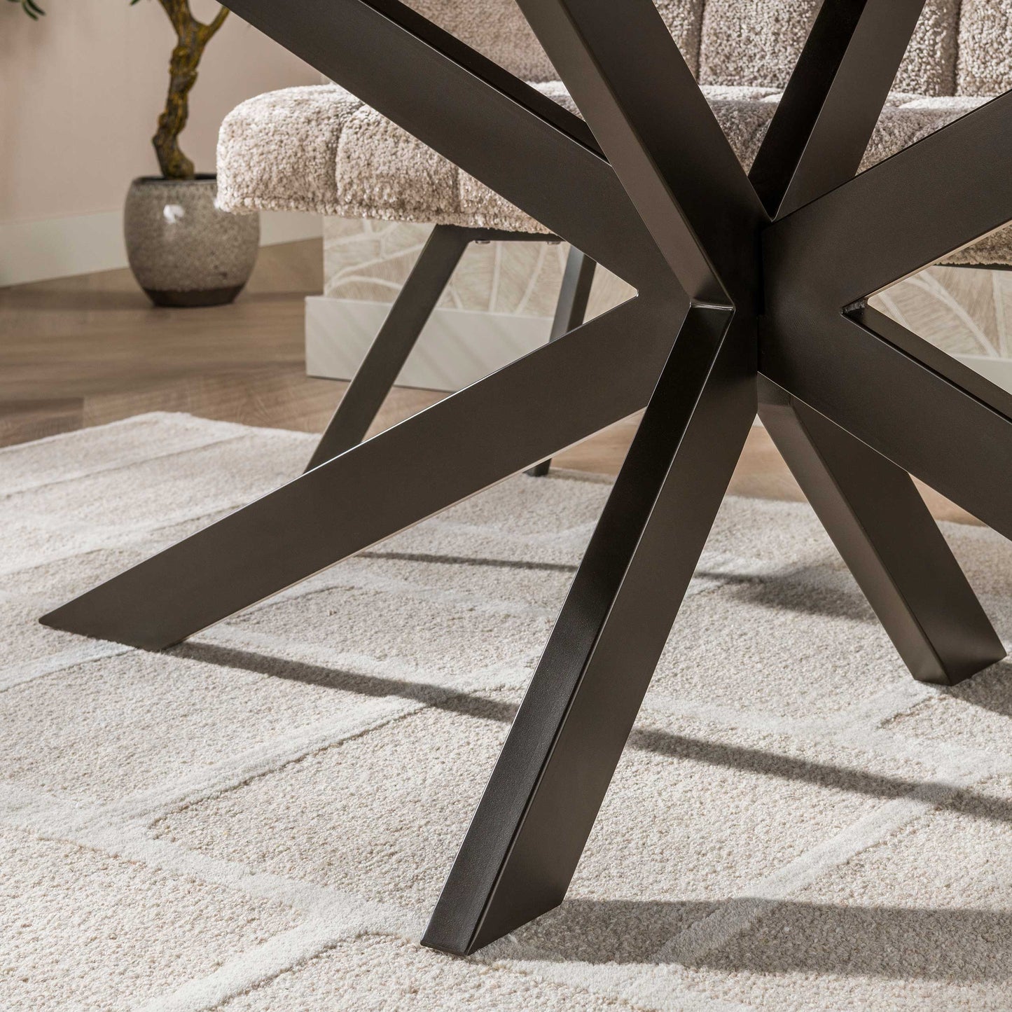 Eettafel Arhus | Acaciahout Bruin
