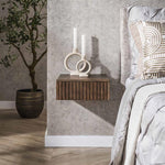 Nachtkastje Zeno | Bruin Acaciahout