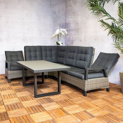 Loungeset Princess | Bruin Wicker