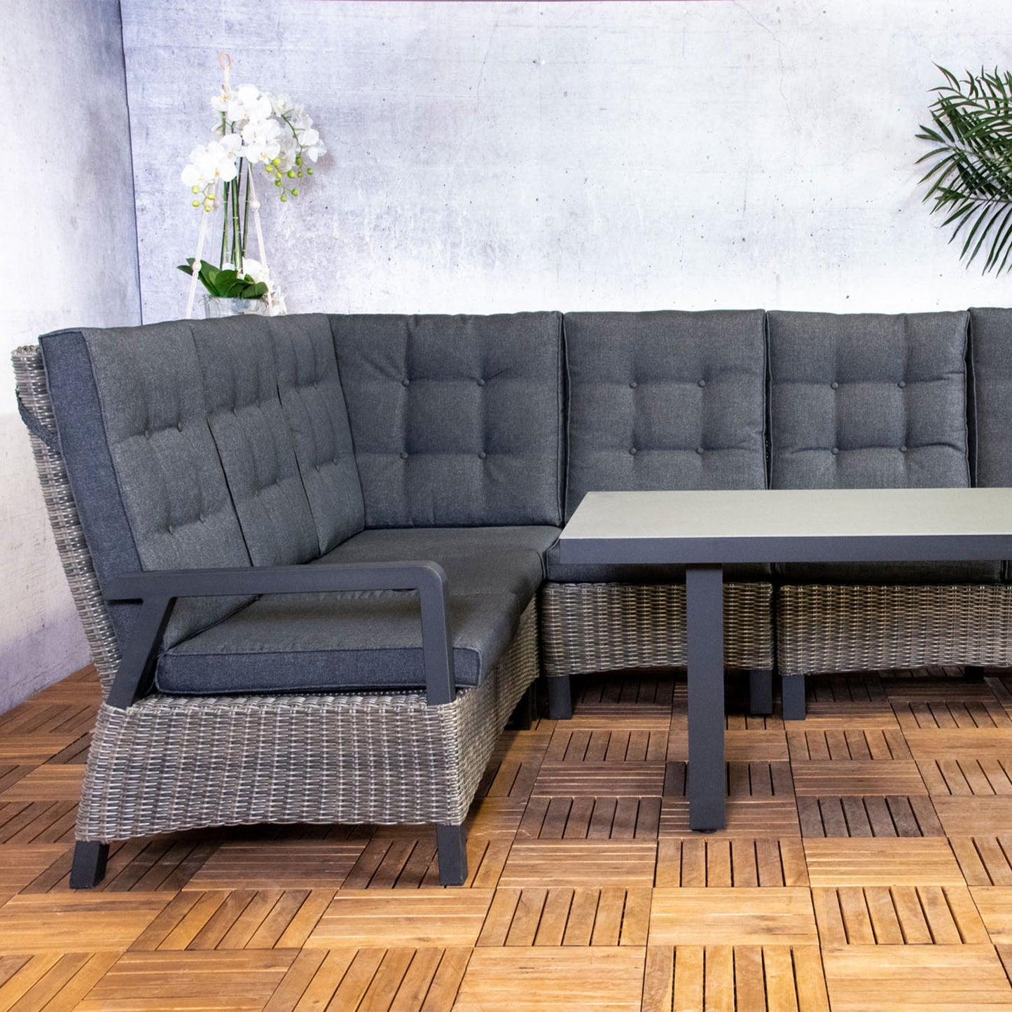 Loungeset Princess | Bruin Wicker