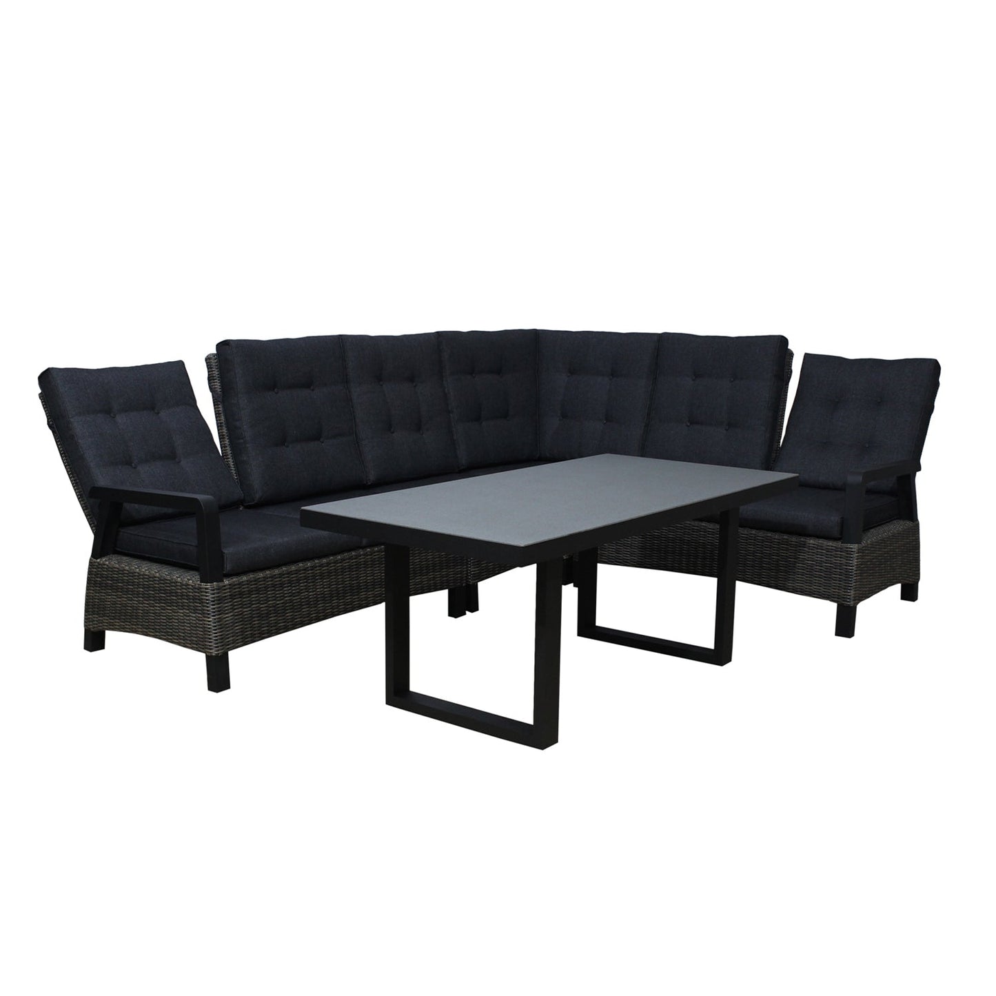 Loungeset Princess | Bruin Wicker