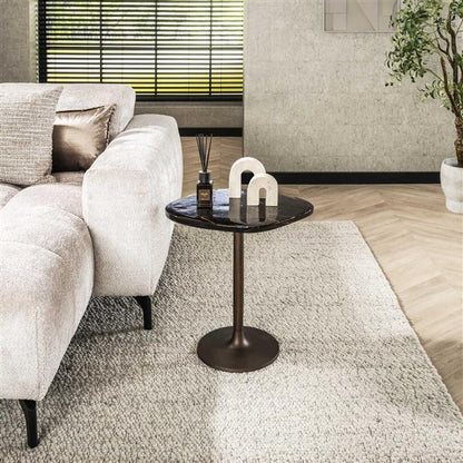 Bijzettafel Solar | Metaal Antiek Koper