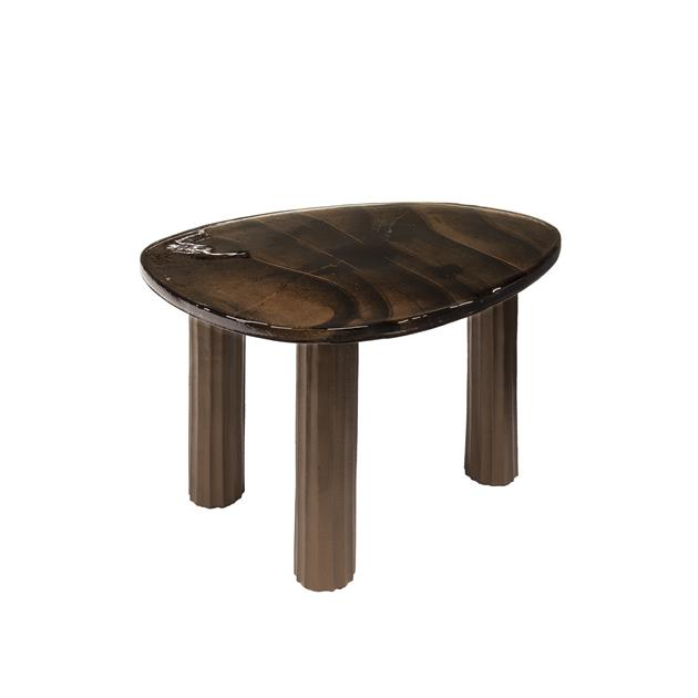 Salontafel Luneri | Metaal antiek koper