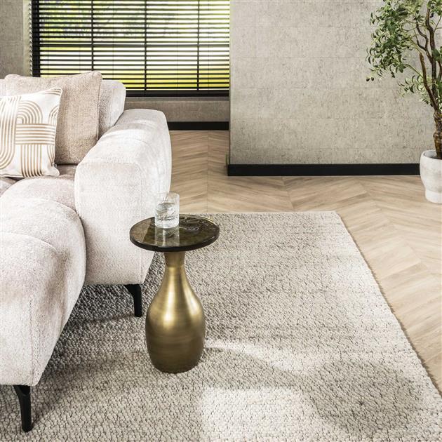 Bijzettafel Eclipse | Metaal Antiek Goud