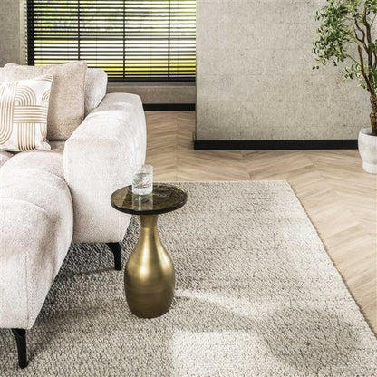 Bijzettafel Eclipse | Metaal Antiek Goud