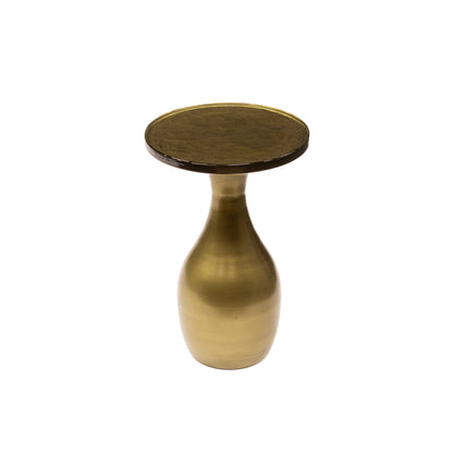 Bijzettafel Eclipse | Metaal Antiek Goud