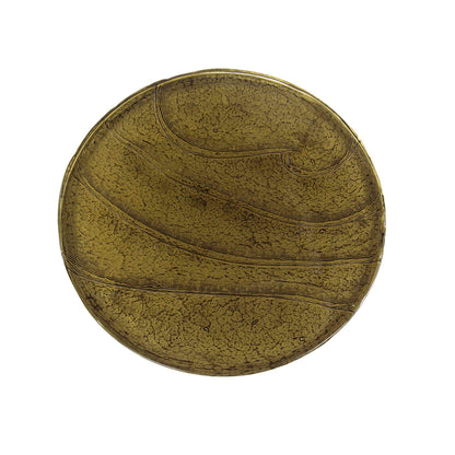 Bijzettafel Eclipse | Metaal Antiek Goud