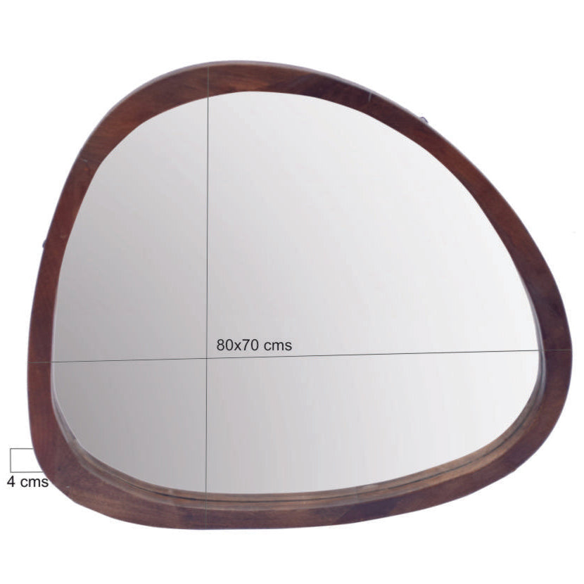 Spiegel Brix | Bruin Mangohout