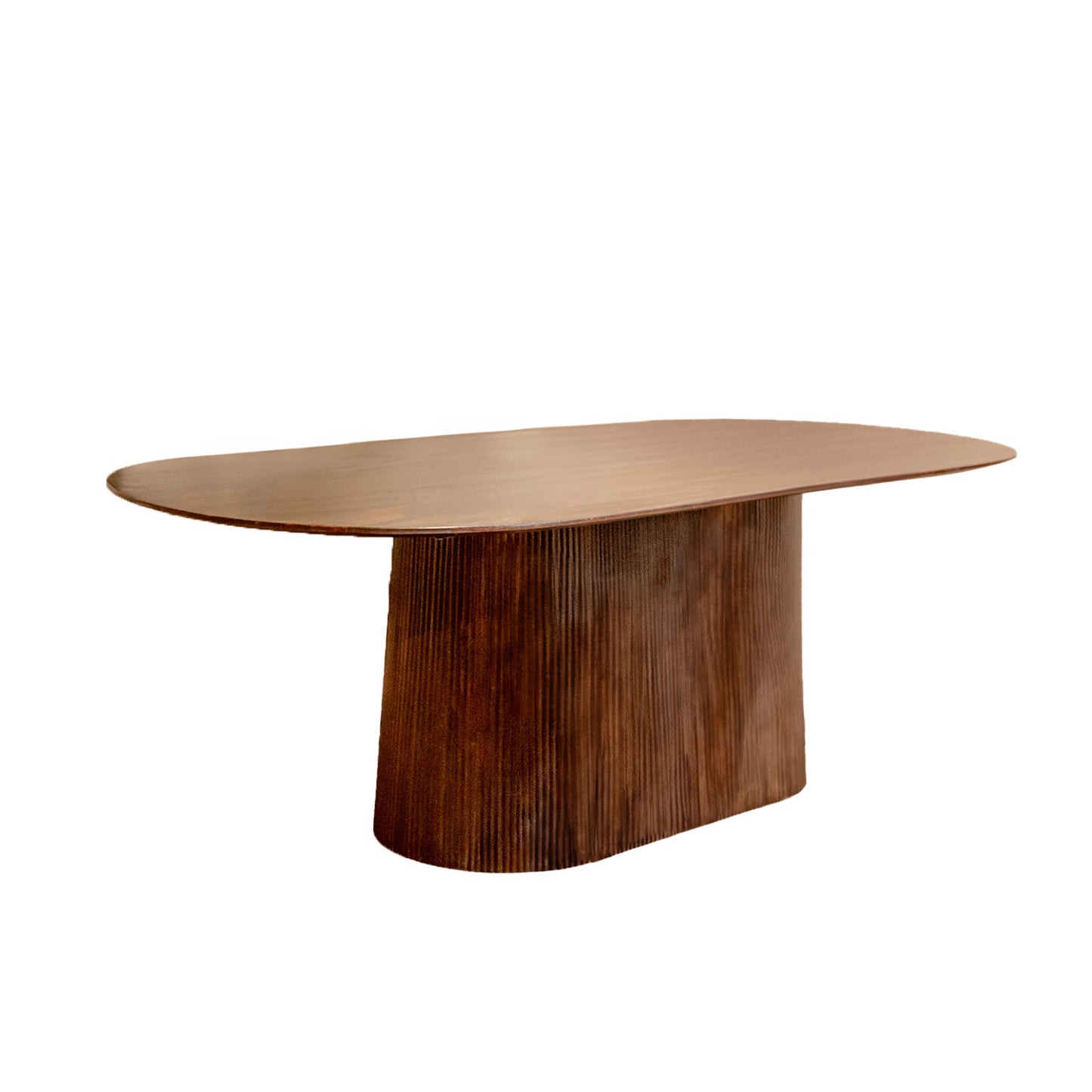 Eettafel Salvator | Ovaal | Walnoot Mangohout